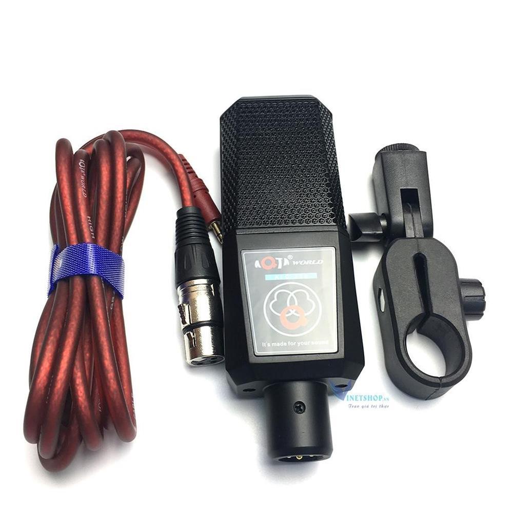 Combo Sound Card K10 Chính Hãng XOX, Micro ALC-280 Chính Hãng AQTA ,Tặng Tai Nghe AKG-S10 - Chuyên Hát Livestream