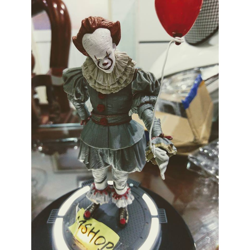 Mô hình Hề ma quái  IT Pennywise  - cao 16cm. Không kèm giá đỡ