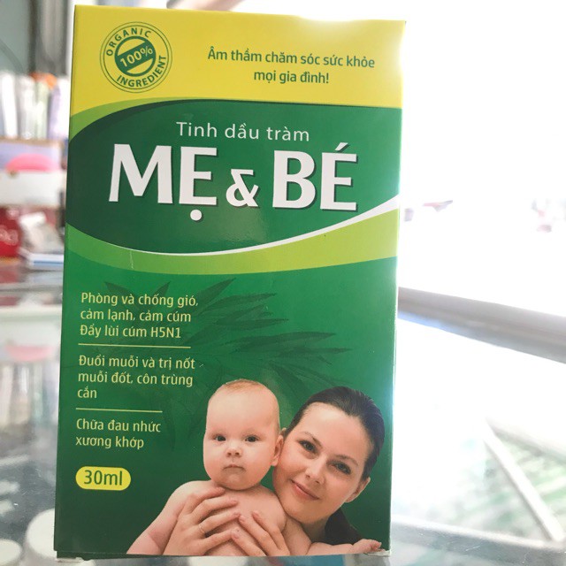 Tinh Dầu Tràm Mẹ &amp; Bé loại 30ml và 10ml