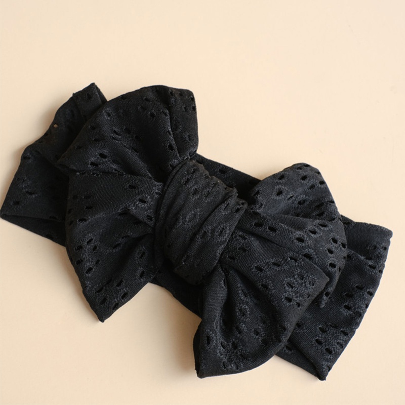 Băng Đô Hai Lớp Co Giãn Bản Rộng Khoét Rỗng Cho Bé Sơ Sinh