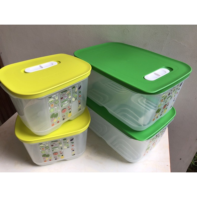 Lẻ hộp trữ rau củ quả ngăn mát Vensmart 375ml / 800ml /  1.8L / 4.4L / 6.1L Tupperware