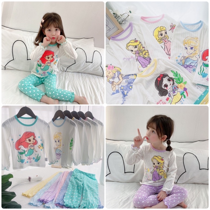 Đồ Ngủ Trẻ Em Nhập Khẩu Công Chúa