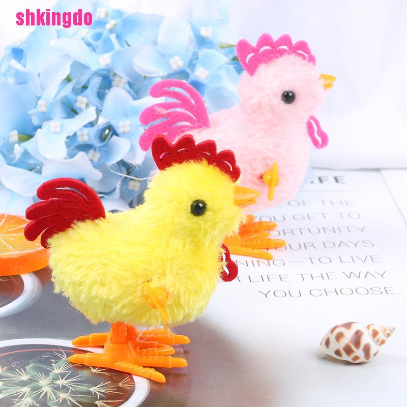 Đồ chơi gà con biết nhảy sử dụng dây cót thiết kế vui nhộn cho bé