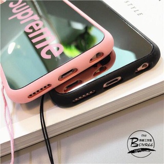 Ốp tráng gương Supreme IPhone