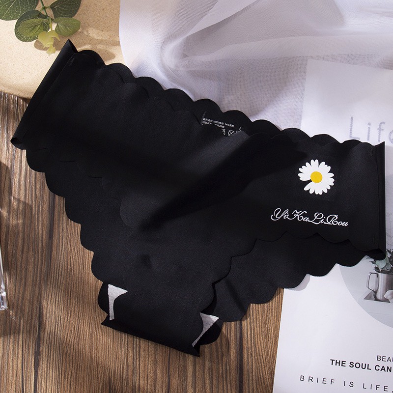 QUẦN LÓT NỮ❤️combo 10 chiếc❤️ Quần lót su hoa cúc 415 không viền mép