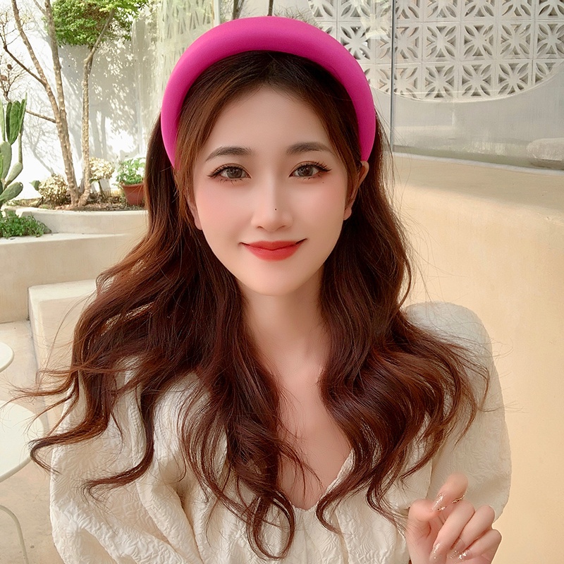 Băng Đô Cài Tóc Dày Dặn Mẫu Mới Thời Trang Mùa Xuân Cho Bé Gái