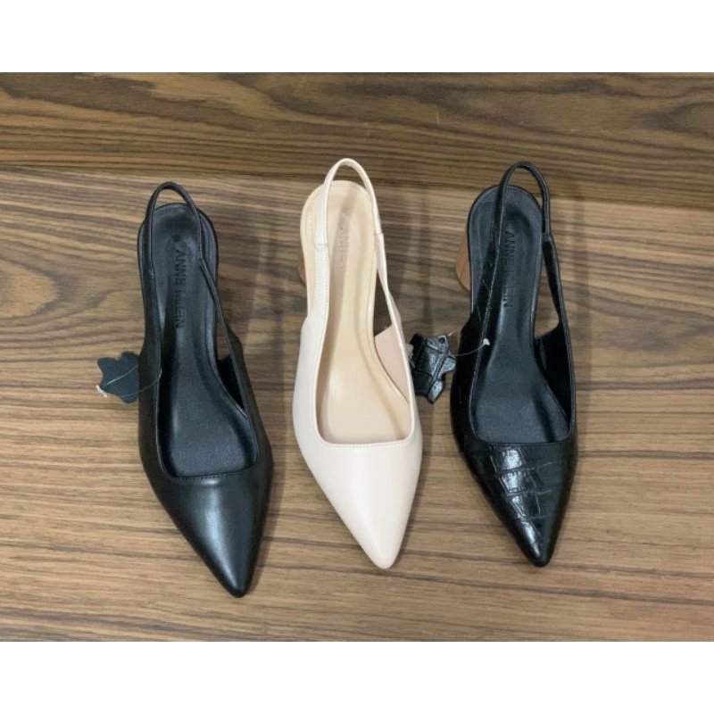 Giày slingback Anne Klein dư xịn