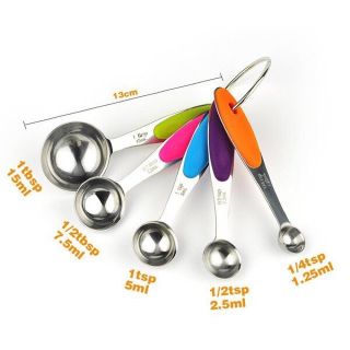 Bộ muỗng đong  Inox 10 món