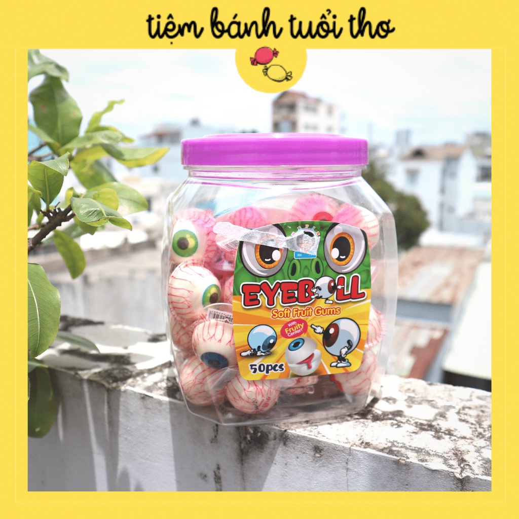 Kẹo Dẻo Mắt Nhãn Cầu Có Nhân