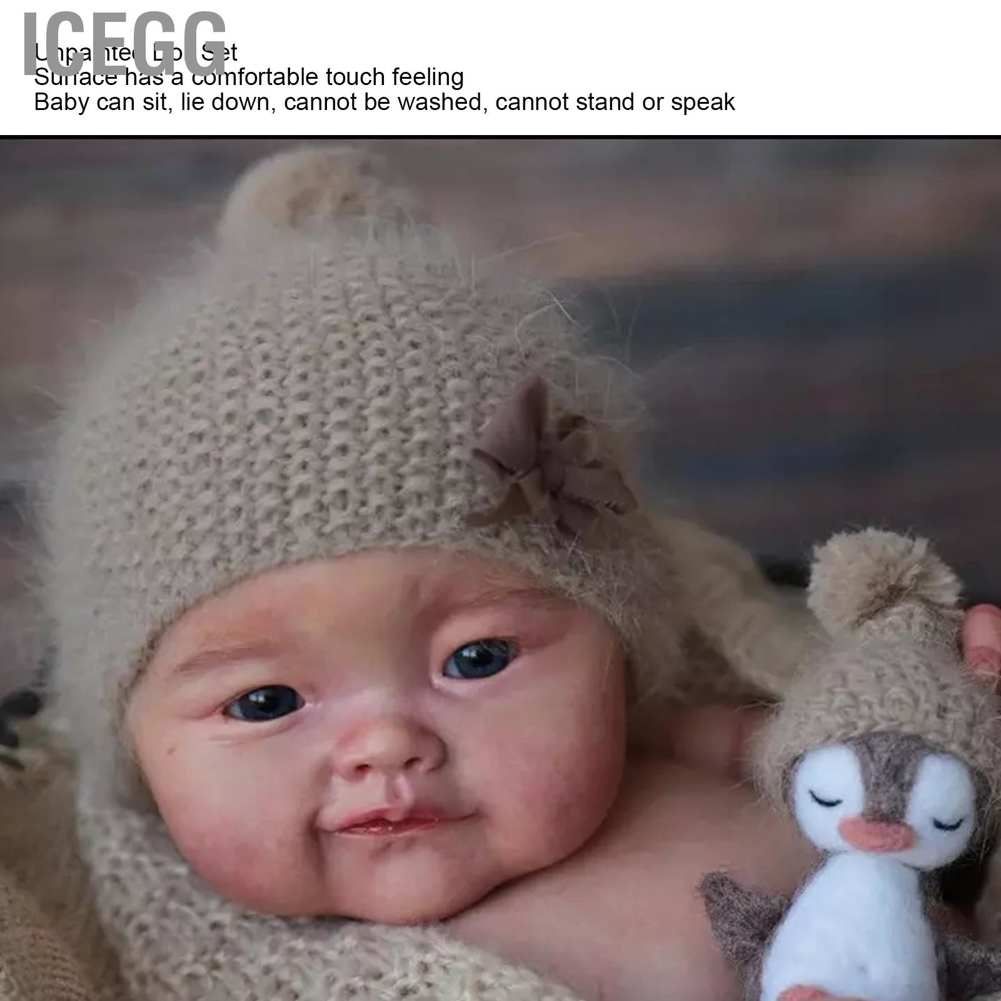 Đồ chơi búp bê tái sinh 22" DIY cho trẻ em