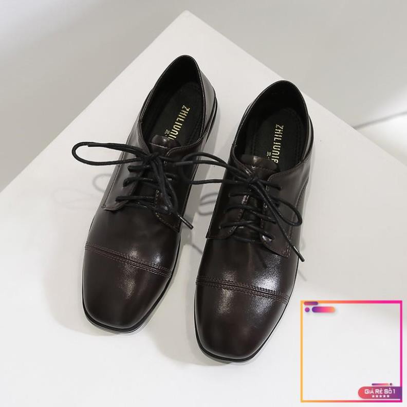 Hàng có sẵn (Size 40➡️43) _ Giày Oxford buộc dây năng động cá tính -v01