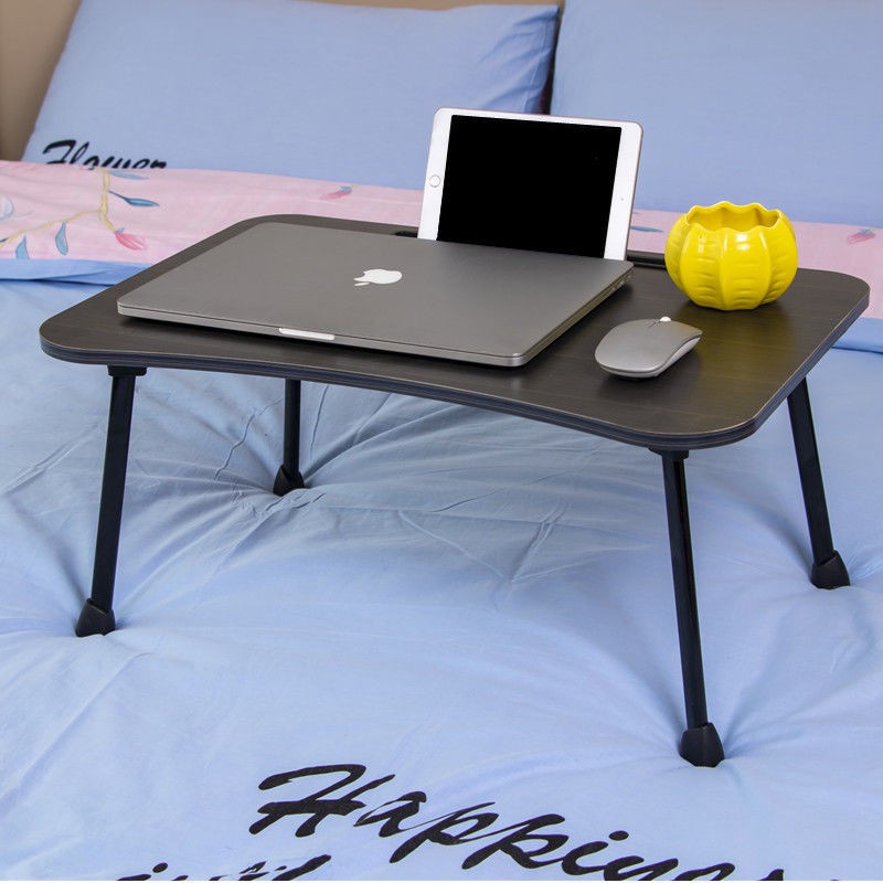 【Bàn giường Bàn máy tính Bàn phòng ngủ Bàn nhỏ có thể gập lại】Bàn nhỏ giường gấp bàn máy tính bàn lư