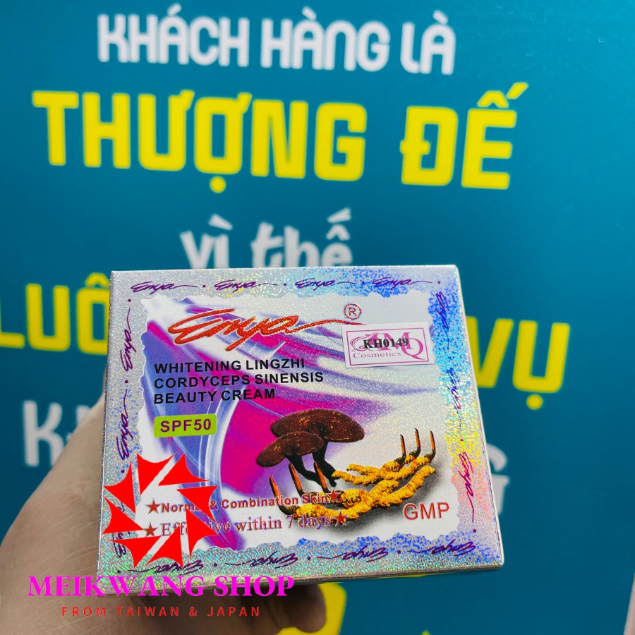 KEM ENYA ĐÔNG TRÙNG HẠ THẢO - LINH CHI 20G ( Giảm thâm nám - Tàn Nhang - Đồi mồi )