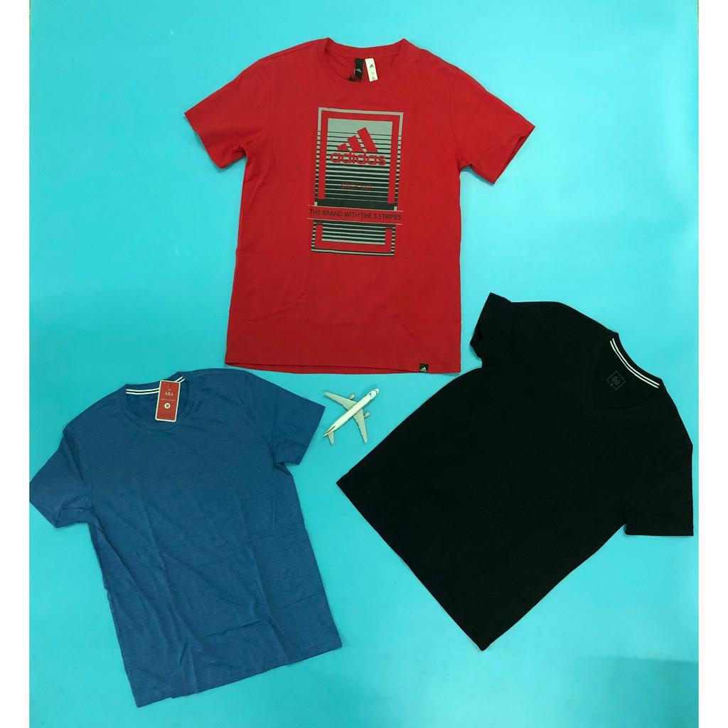 COMBO 3 ÁO THUN CỔ TRÒN, Size M  Của Nam Đồ Tập Thể Thao, Yoga, Gym