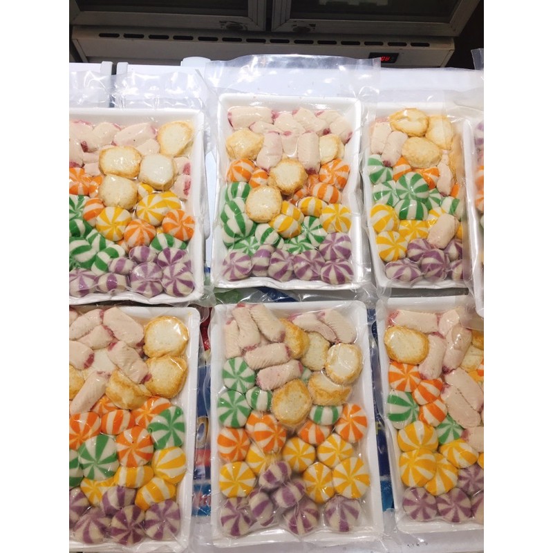 Mix thập cẩm viên thả lẩu