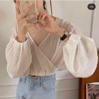 CROPTOP XÔ BỒNG BI NỔI