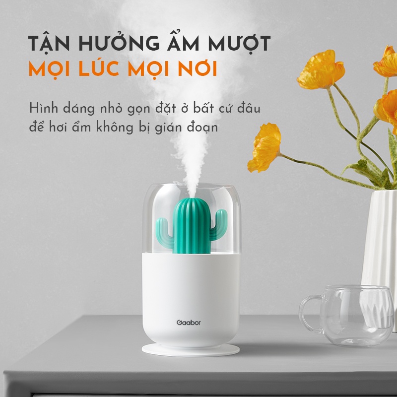 Máy phun sương tạo ẩm, xông tinh dầu GAABOR GMH-N3A - Hàng chính hãng