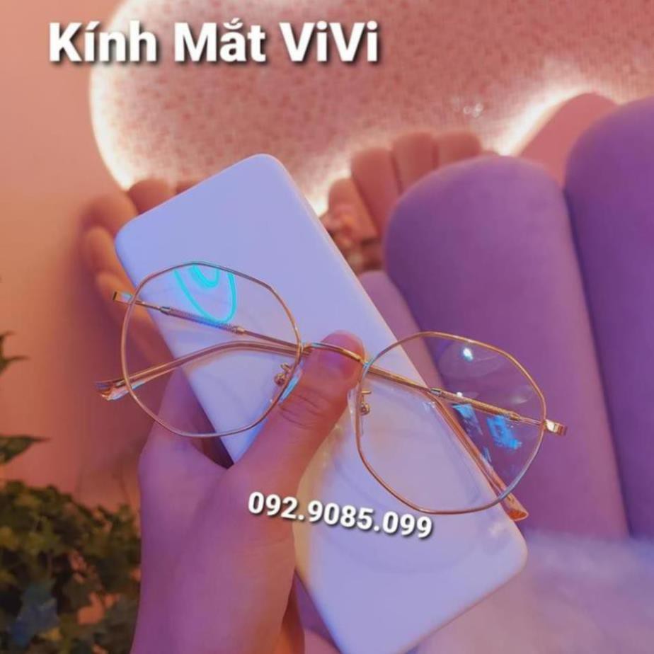 KÍNH THỜI TRANG LỤC GIÁC - DÁNG KÍNH AU TU SANG CHẢNH LUÂN - dễ phối đồ lắm - không khen mặt nha