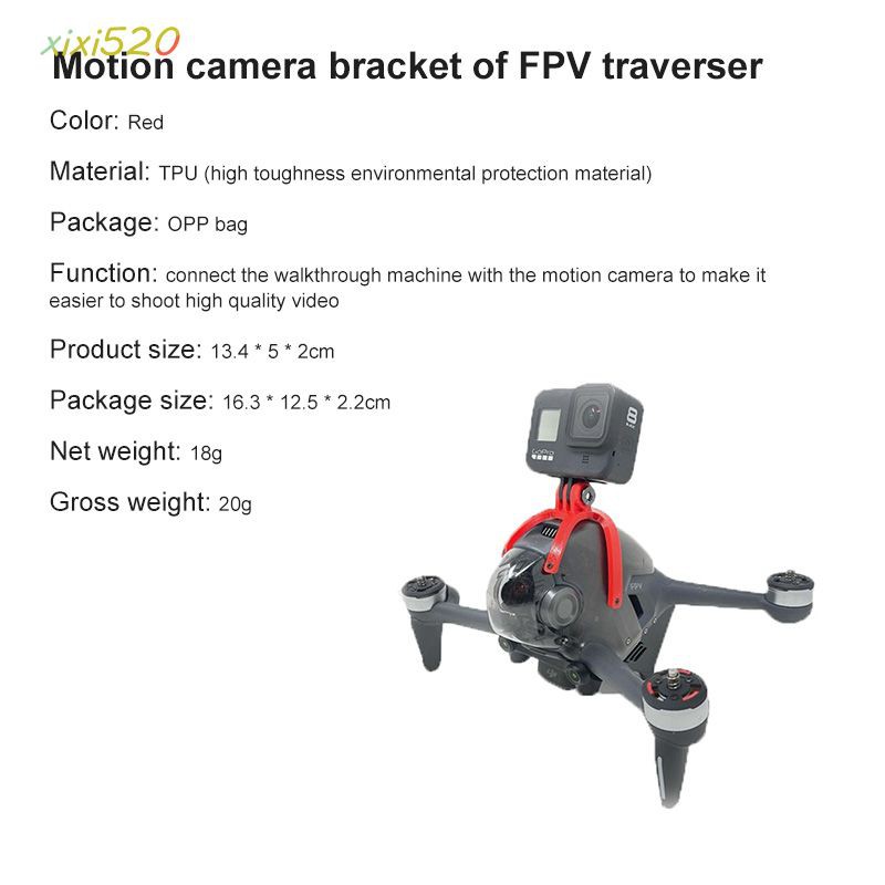 GOPRO Giá Đỡ Máy Bay Điều Khiển Từ Xa Dji Fpv Drone