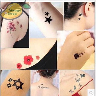 Nhập WAFAGHSK giảm 5K cho đơn từ 50K_ Hình xăm giả Tatoo mini BTS so Aprooo