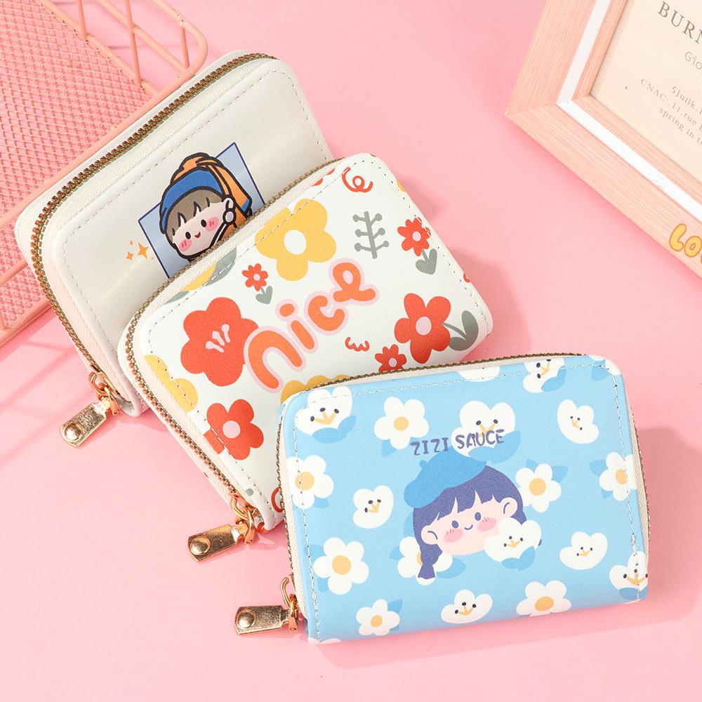 Ví DAPHS Mini Đựng Tiền Xu Họa Tiết Hoạt Hình Dễ Thương Cho Bạn Gái