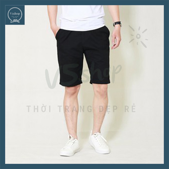 Quần short nam ngố đũi ống rộng siêu mát nhẹ co giãn SH1