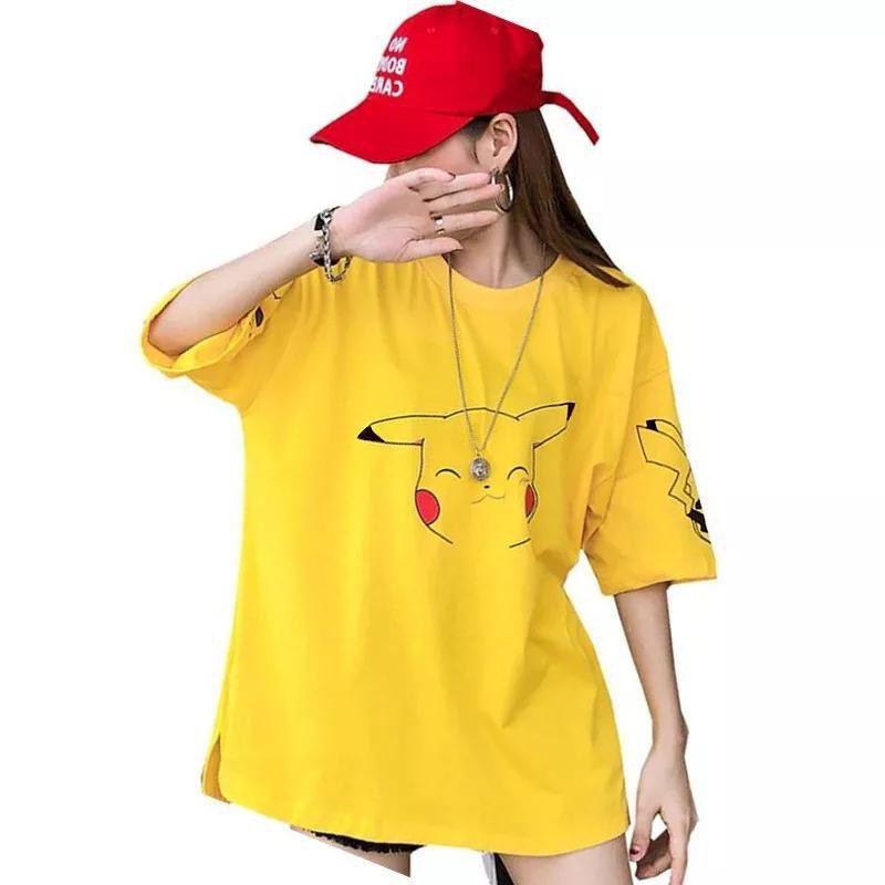 Áo thun Phom Rộng Stee PIKACHU YELLOW 2 Unisex PhillipStore