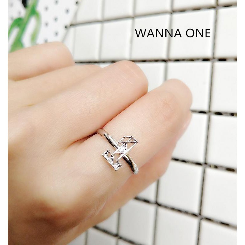 Nhẫn Hở Phong Cách Kpop Bts Twice Got7 Wanna One Jewelry Finger Ring