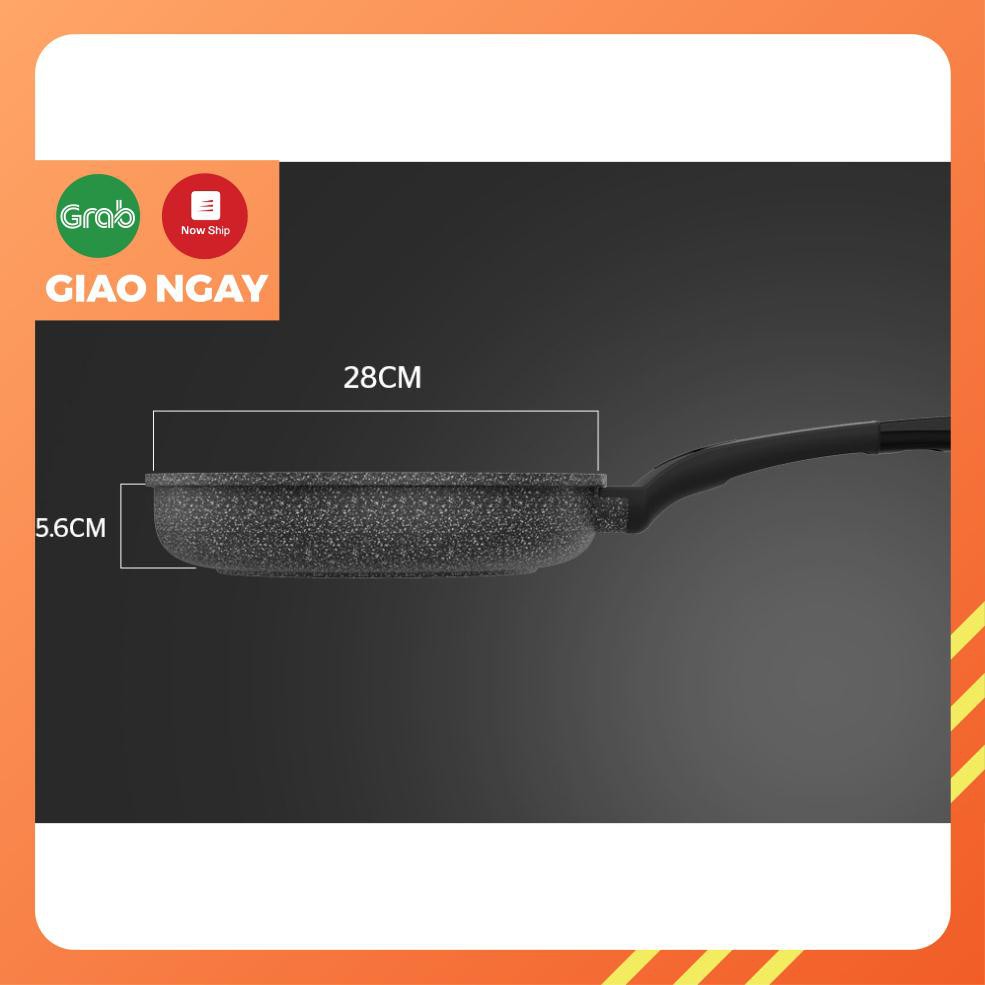 CHẢO SUNHOUSE CHỐNG DÍNH, LOẠI SIÊU BỀN ĐÁ CAO CẤP NHẤT DÒNG CHẢO SUNHOUSE, từ size 18, 20, 24, 26, 28 cm đến 30cm