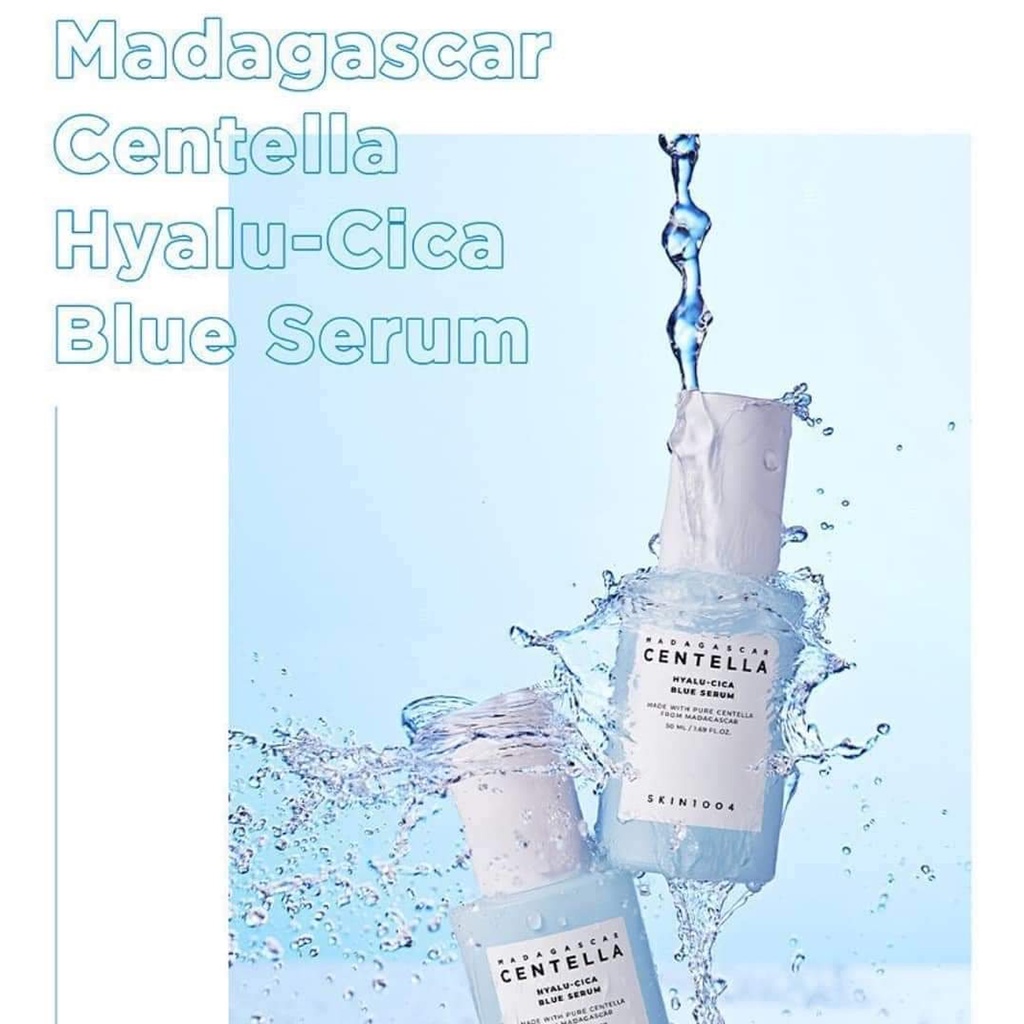 Tinh Chất Cấp Ẩm Skin1004 Madagascar Centella Hyalu-Cica Blue Serum 50ml