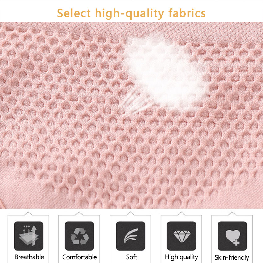 Quần lót cotton 3d không đường may lưng cao định hình vòng eo cho nữ