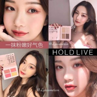 PHẤN MÁ HOLD LIVE CHEEK COLOR BOOK PALETTE 🌸