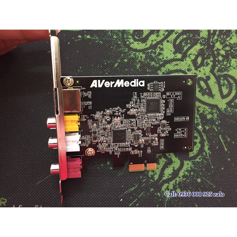 Card ghi hình Avermedia C725 dùng cho máy nội soi, máy siêu âm, camera.