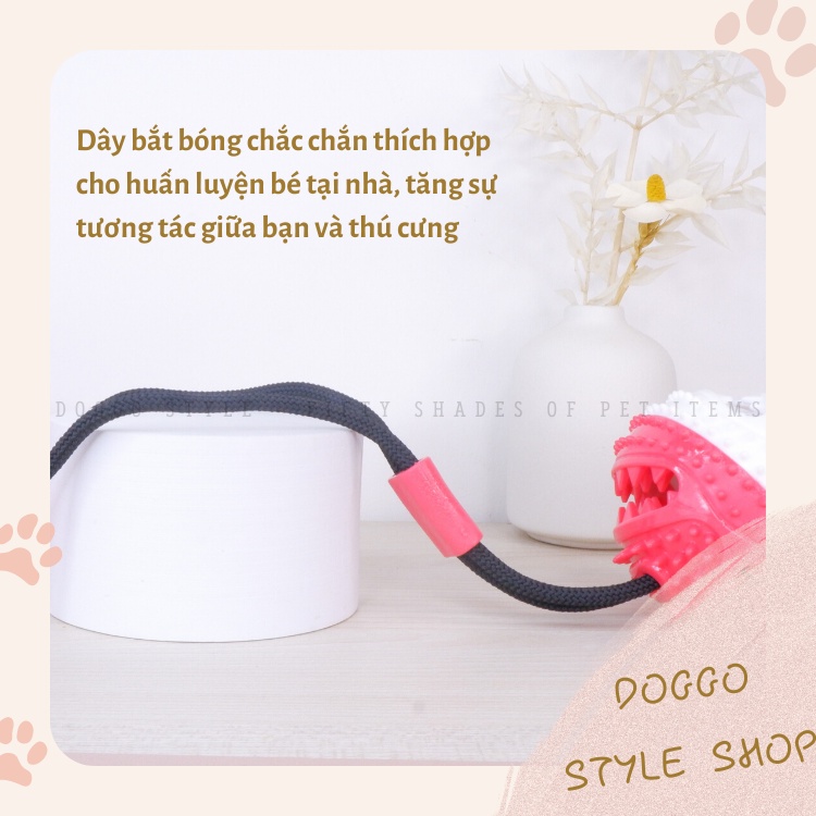 Đồ Chơi Dây Rút Kéo Co Size Lớn Cho Chó Lớn Loại 2 Đầu Hít Siêu Bền