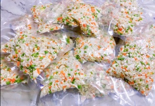 CƠM RANG KETO BẰNG 5 LOẠI RAU CỦ
