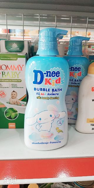 Sữa tắm gội trẻ em Dnee Kid Bubble Bath 400ml