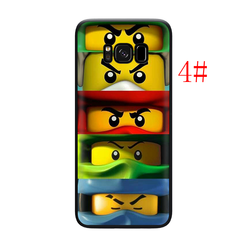 Ốp Lưng Silicone Hình Lego Ninjago Cho Samsung A5 2017 A6 A8 Plus A7 A9 2018 Note 8 9