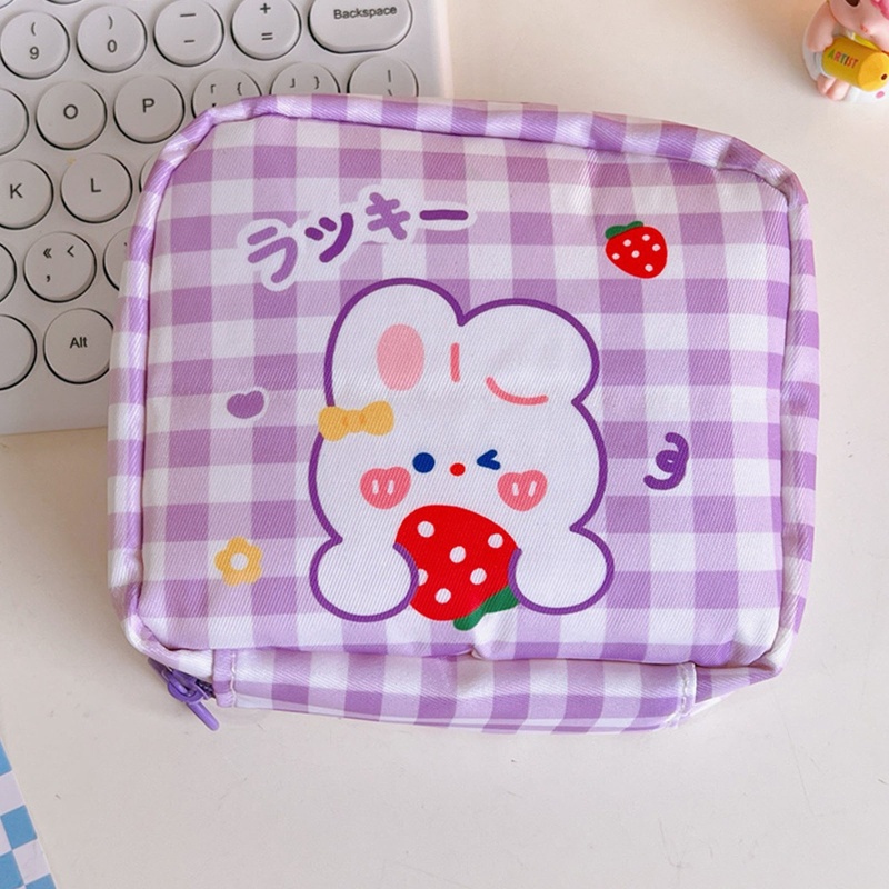 Túi Đựng Băng Vệ Sinh/ Tiền Xu Mini Sức Chứa Lớn Cho Nữ