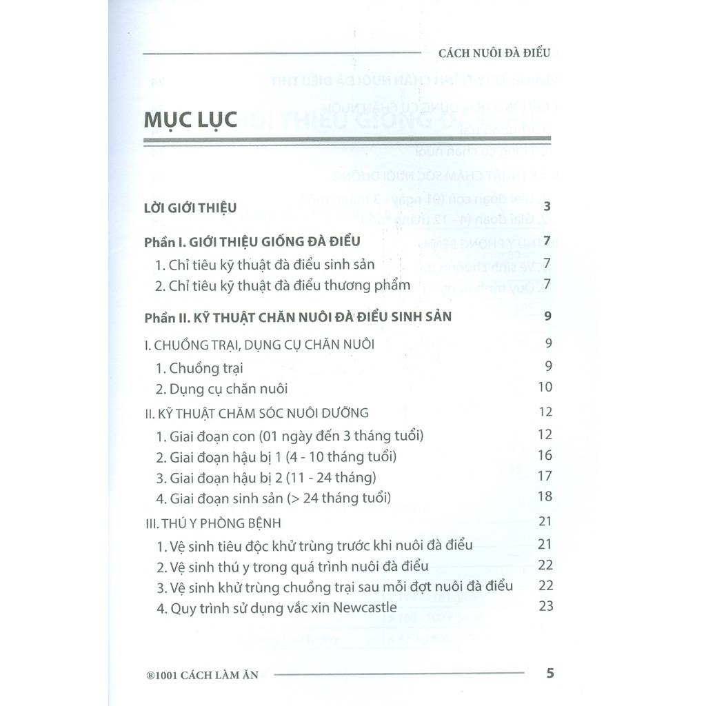 Sách - Cách Nuôi Đà Điểu