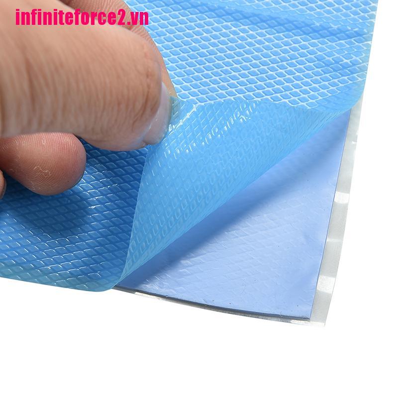 Bộ Tản Nhiệt Silicone Màu Xanh Dương Kích Thước 100mm X 100mm X