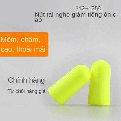 Nút tai 3M Chống nhiễu âm thanh cách âm Nút tai ngủ Chống tiếng ồn Nút tai im lặng Làm việc để giảm gián tai nam và nữ