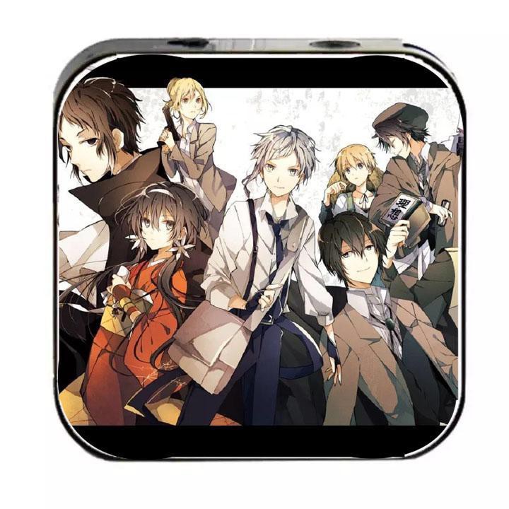 Máy nghe nhạc Bungou Stray Dogs Văn Hào Lưu Lạc cầm tay tặng tai nghe mp3 anime chibi