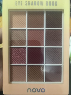 Phấn Mắt 12 Ô Màu NOVO Eyeshadow Palette