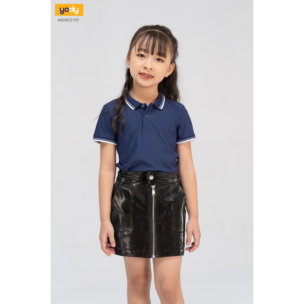 Áo Phông Polo Kid YODY Cho Bé Vải AirCool Mềm Mại Thoáng Mát KID3072