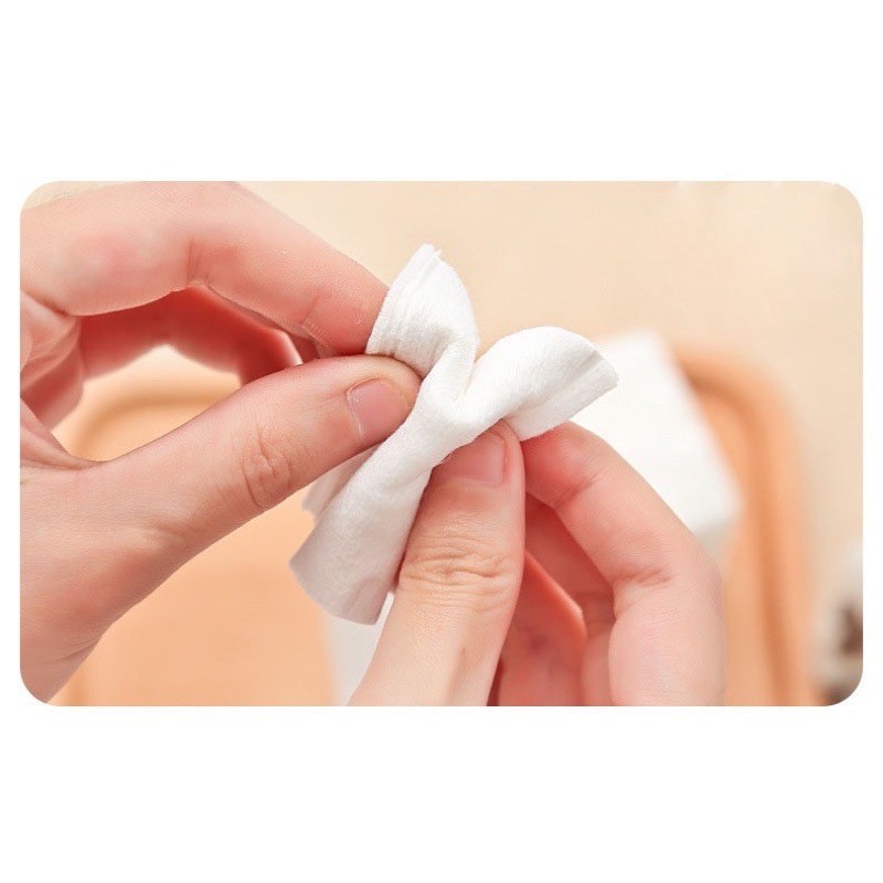 Bông tẩy trang 222 miếng Cotton Pads 3 lớp BTT 222