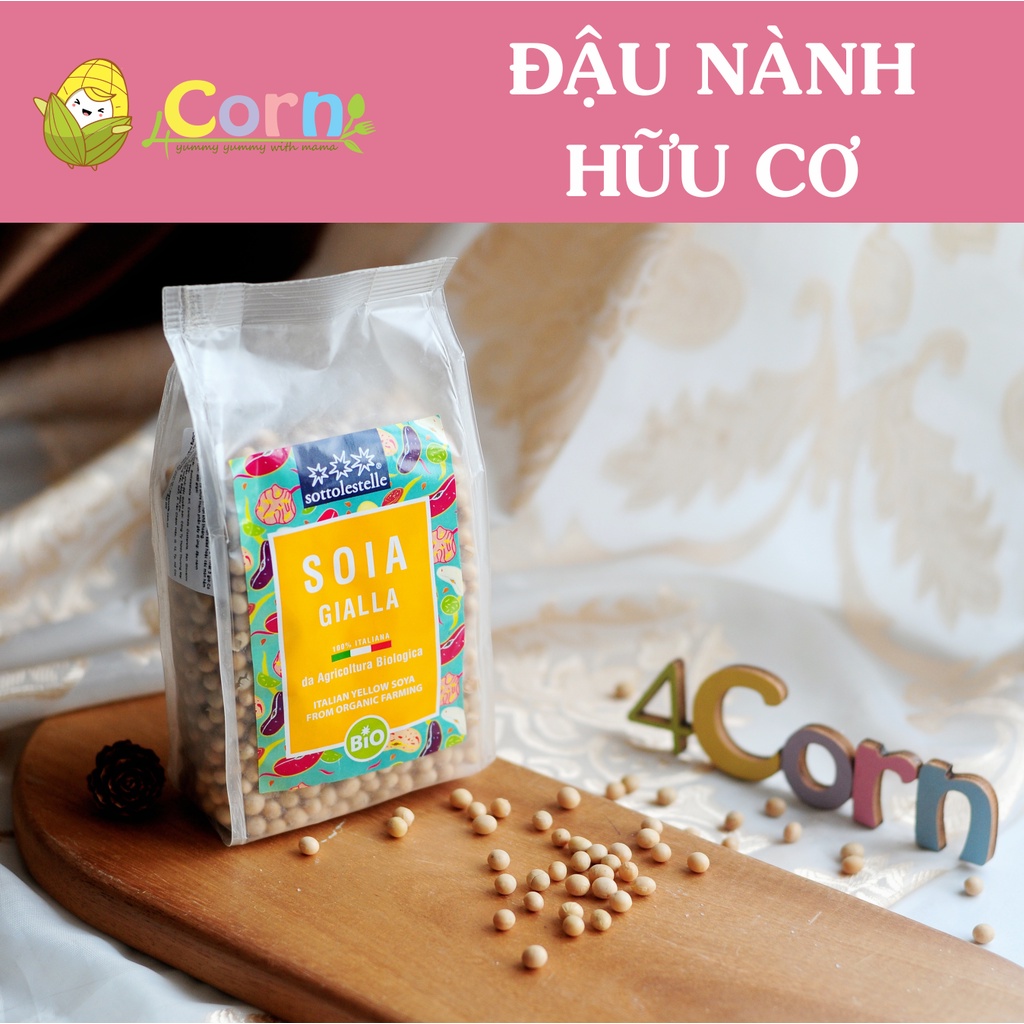 Đậu nành hữu cơ - Cho bé 7m+