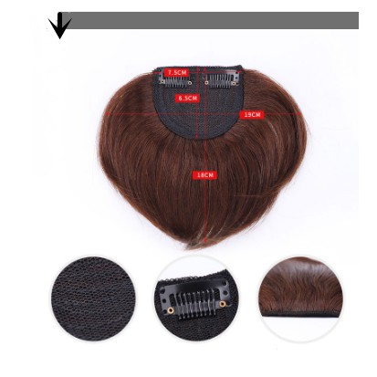 Tóc Giả Dài 100% Nhuộm Màu Cao Cho Nam