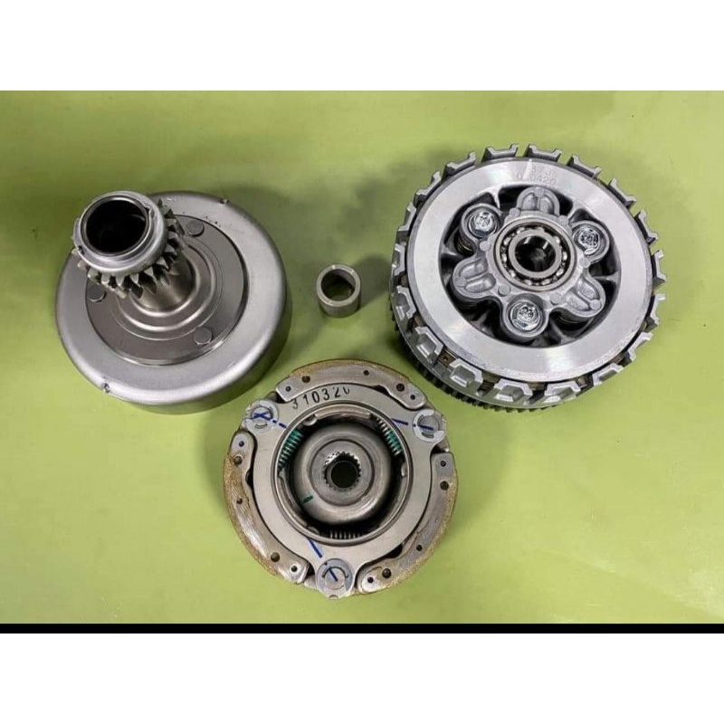 Bộ nhông nồi côn, ly hợp xe FUTURE NEO, X, Mập 125 zin honda