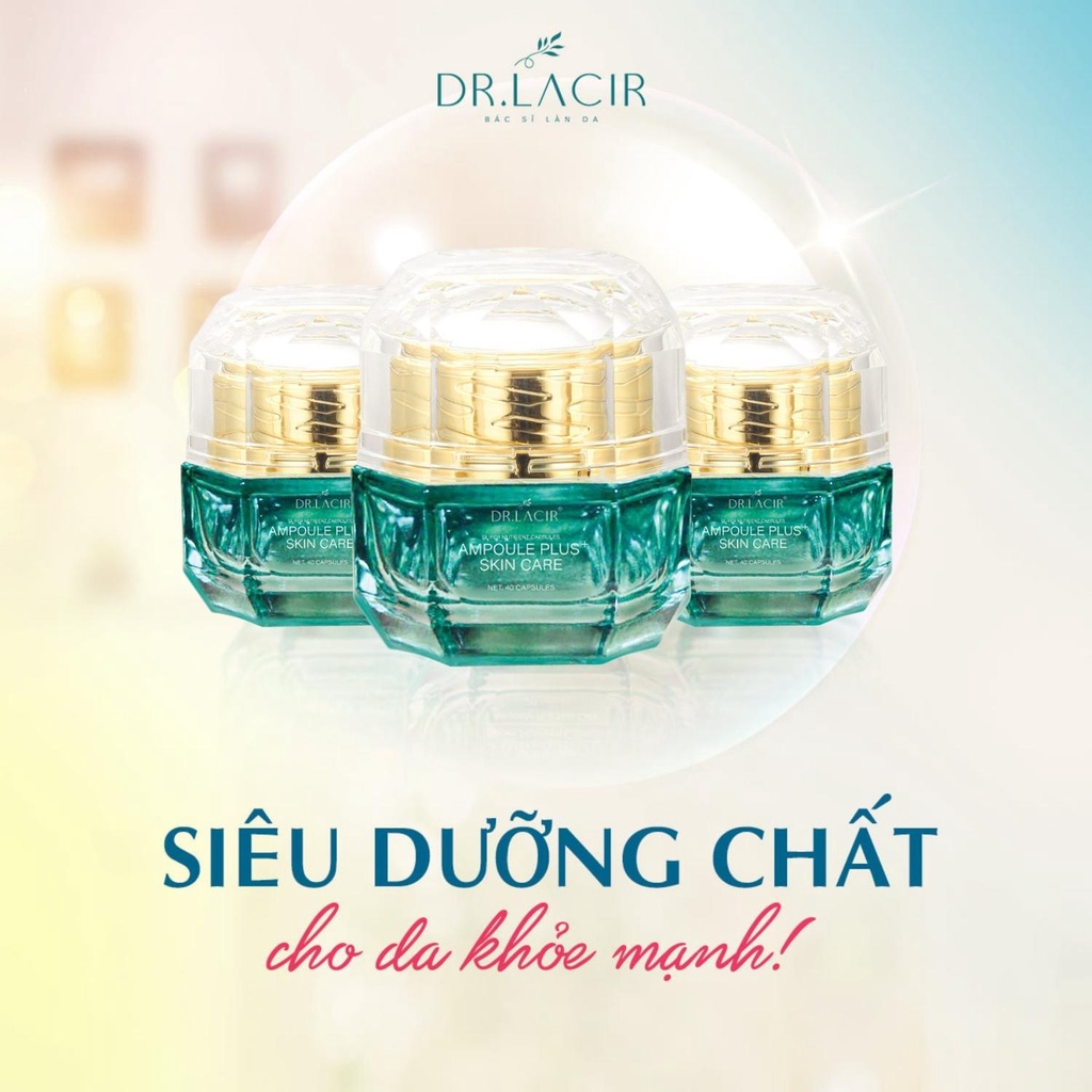 Viên Siêu Dưỡng Chất Dr. Lacir Super Nutrient Capsule phục hồi da cung cấp dưỡng chất hộp 20 viên LM40