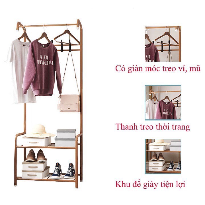 Kệ treo quần áo chữ L